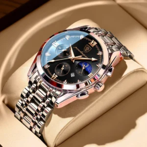 Fashion Date Quartz Men Watches Top Brand Luxury Male Clock Sport Mens Wristwatch Fashion Waterproof LuminouWristwatch