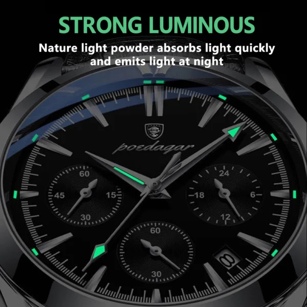 Fashion Date Quartz Men Watches Top Brand Luxury Male Clock Sport Mens Wristwatch Fashion Waterproof LuminouWristwatch - Image 5