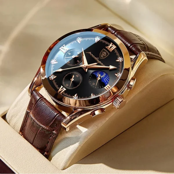 Fashion Date Quartz Men Watches Top Brand Luxury Male Clock Sport Mens Wristwatch Fashion Waterproof LuminouWristwatch - Image 2