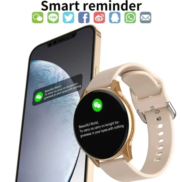 LIGE Women Bluetooth Call Smart Watch HeartRate Blood Pressure Monitoring Smartwatches Waterproof Men Smartwatch For Samsung IOS - Image 6