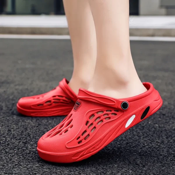 YRZL Sandals Unisex Soft Non-slip Wear-resistant Casual Mens Sandals Comfortable High Quality Beach Shoes Outdoor Slippers Men - Image 12