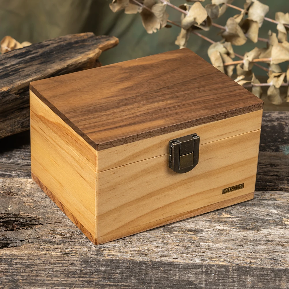 BOBO BIRD Wood Watch Men Business Japanese Quartz Movement Watches Engraved Chronograph Wristwatch with Date Display Custom Gift - Image 9