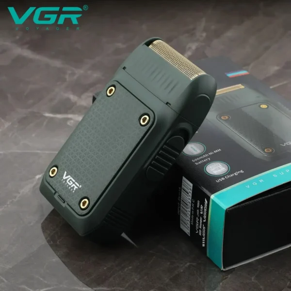 VGR V-353 Shaver Professional Razor Electric Shaving Machine Portable Beard Trimmer Rechargeable Razor Mini Shaver for Men - Image 3