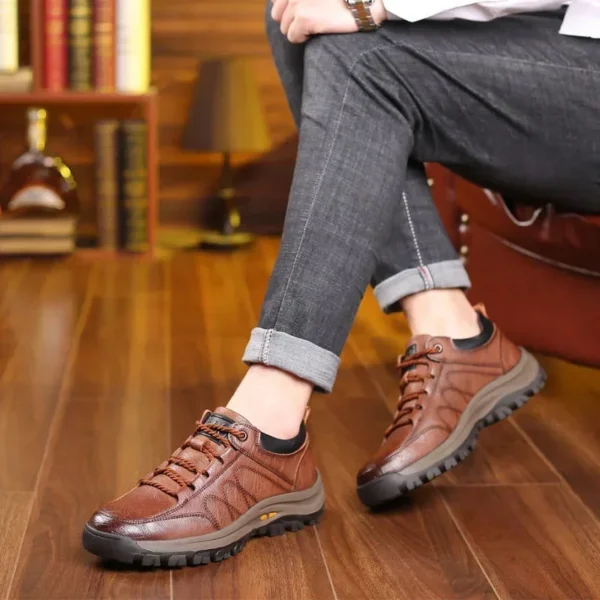 men's shoes Street Trendy Running Non-Slip Outdoor Lace up hiking shoes casual sports shoes Large size mens sneakers 2025 - Image 6