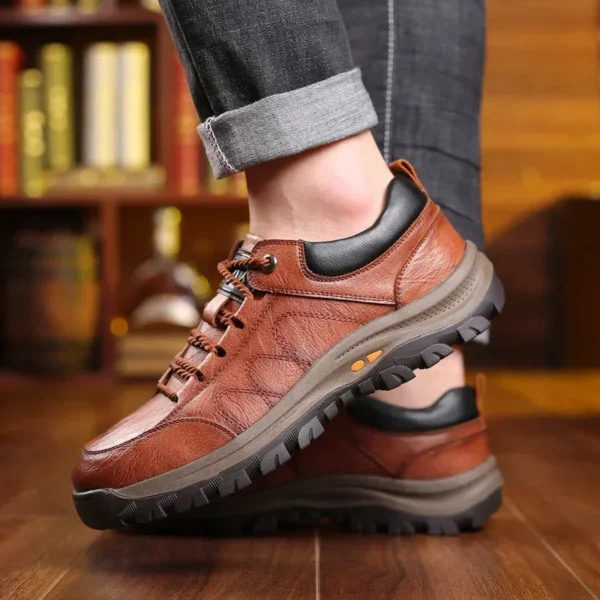 men's shoes Street Trendy Running Non-Slip Outdoor Lace up hiking shoes casual sports shoes Large size mens sneakers 2025 - Image 5