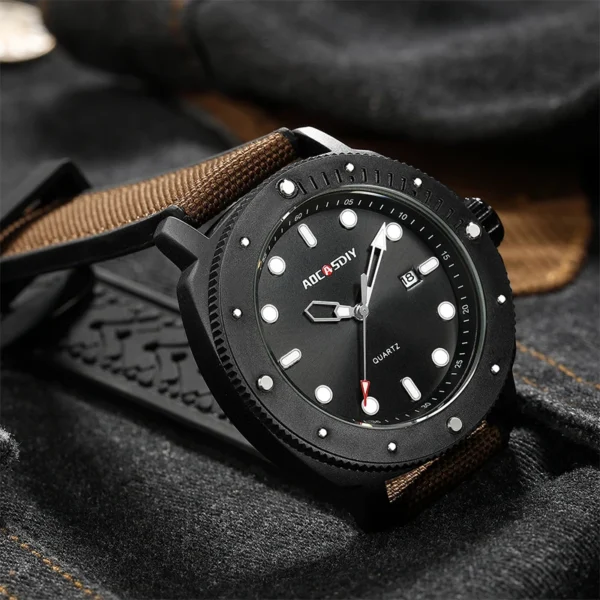 High Quality Men Clock Watch For Men Luxury Waterproof Wrist Watches Chronograph Calendar Luminous Wristwatch reloj hombre - Image 7