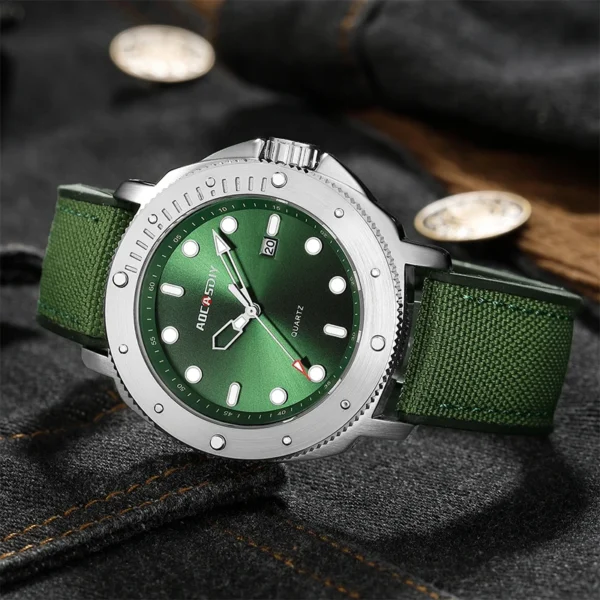 High Quality Men Clock Watch For Men Luxury Waterproof Wrist Watches Chronograph Calendar Luminous Wristwatch reloj hombre - Image 5