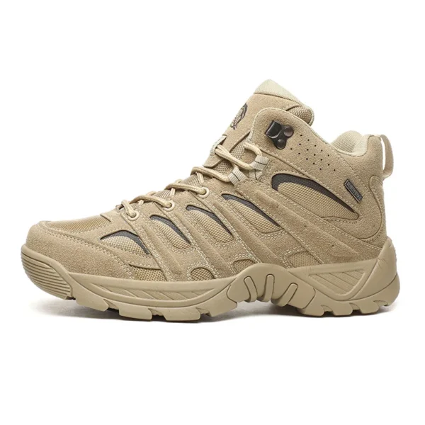 2024 Men Sneakers Tactical Breathable Combat Boots Outdoor Casual Boots Autumn New Shoes Light Non-slip Men Desert Ankle Boots - Image 2