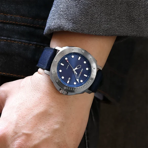 High Quality Men Clock Watch For Men Luxury Waterproof Wrist Watches Chronograph Calendar Luminous Wristwatch reloj hombre - Image 2