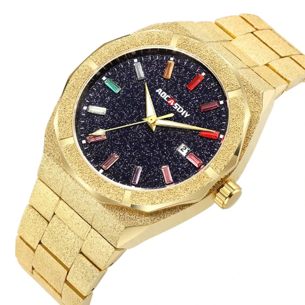 Luxury Business Men Watches Stainless Steel Quartz Wristwatches Auto Date Male Clock with Luminous Hands Relogio Masculino - Image 3