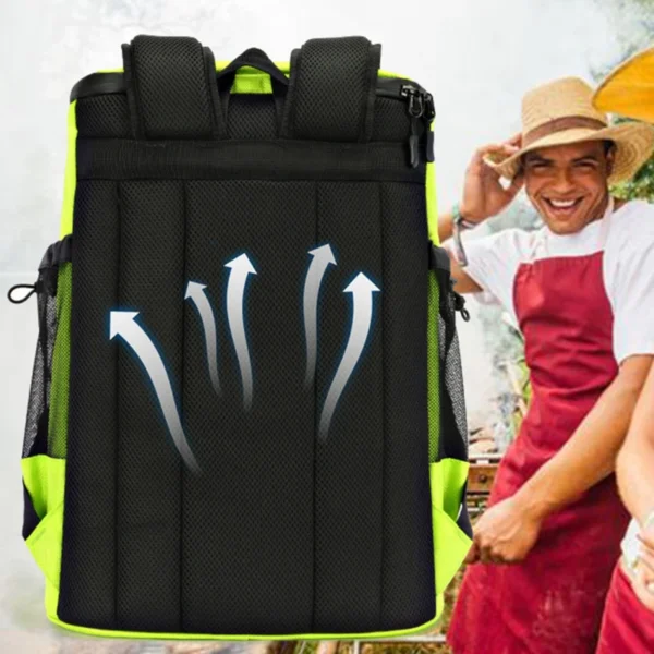 Refrigerator Bags Soft Insulated Cooler Backpack Thermal Isothermal Fridge Travel Outdoor Beach Ice Beer Backpack 30L - Image 8