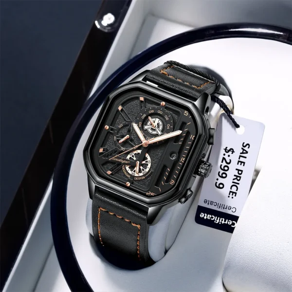 Fashion Quartz Men Watches Top Brand Waterproof Luminous Chronograph Sports Watch Relogio Masculino reloj High Quality - Image 2