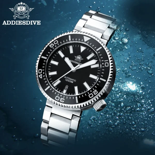 Men's Luxury Watch 1000m diver's watch Waterproof luminous Sapphire Glass reloj hombre Automatic Mechanical Watches - Image 2