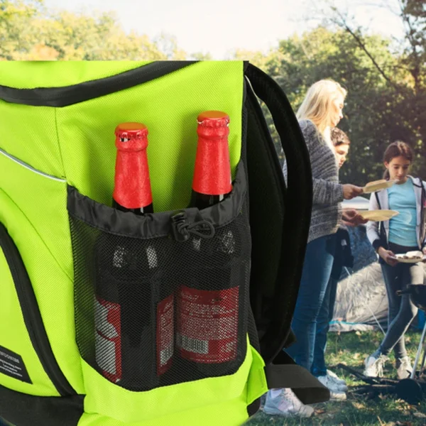 Refrigerator Bags Soft Insulated Cooler Backpack Thermal Isothermal Fridge Travel Outdoor Beach Ice Beer Backpack 30L - Image 2
