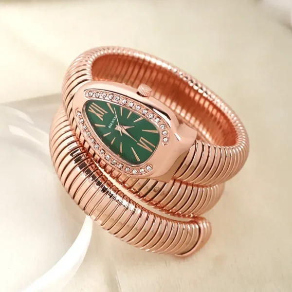 High-quality Luxury Women Quartz Watch Bracelet Stainless Steel Wristwatch Fashion Gold Ladies Watches Clock Relógio Feminino - Image 6