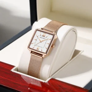 Top Brand Japanese Quartz Movement Wrist Watch 3ATM Waterproof Fashion Original Stainless Steel Mesh Women Watches Dropshipping