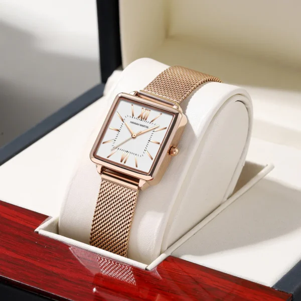 Top Brand Japanese Quartz Movement Wrist Watch 3ATM Waterproof Fashion Original Stainless Steel Mesh Women Watches Dropshipping