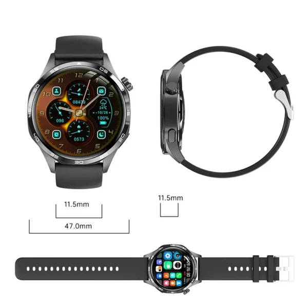 For HUAWEI GT5 Pro GPS NFC Smart Watch Men 360*360 AMOLED Screen Heart rate Bluetooth Call IP67AMOLED Screen Heart rate - Image 6