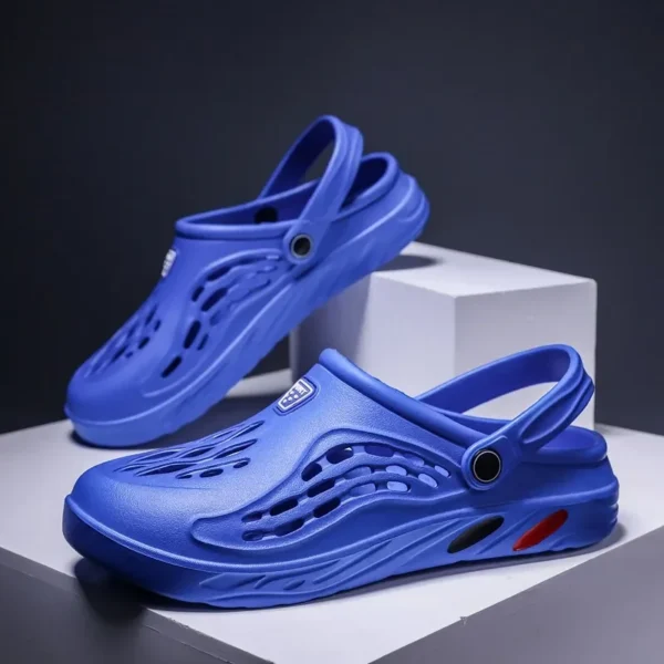 YRZL Sandals Unisex Soft Non-slip Wear-resistant Casual Mens Sandals Comfortable High Quality Beach Shoes Outdoor Slippers Men - Image 11