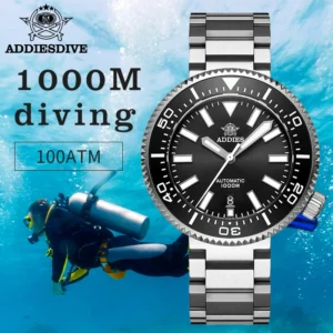 Men's Luxury Watch 1000m diver's watch Waterproof luminous Sapphire Glass reloj hombre Automatic Mechanical Watches