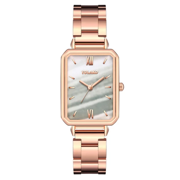 Women's Vintage Multilayer Wristwatch Weave Wrap Leather Bracelet Fashionable Simple Style Quartz Wristwatch Reloj Mujer - Image 4