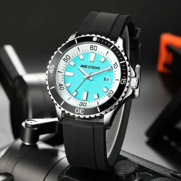 Fashion New Watches for Men Multi Functional Luminous Date Quartz Wrist Watch Man Clock Leisure Sports Waterproof Men's Watch - Image 5