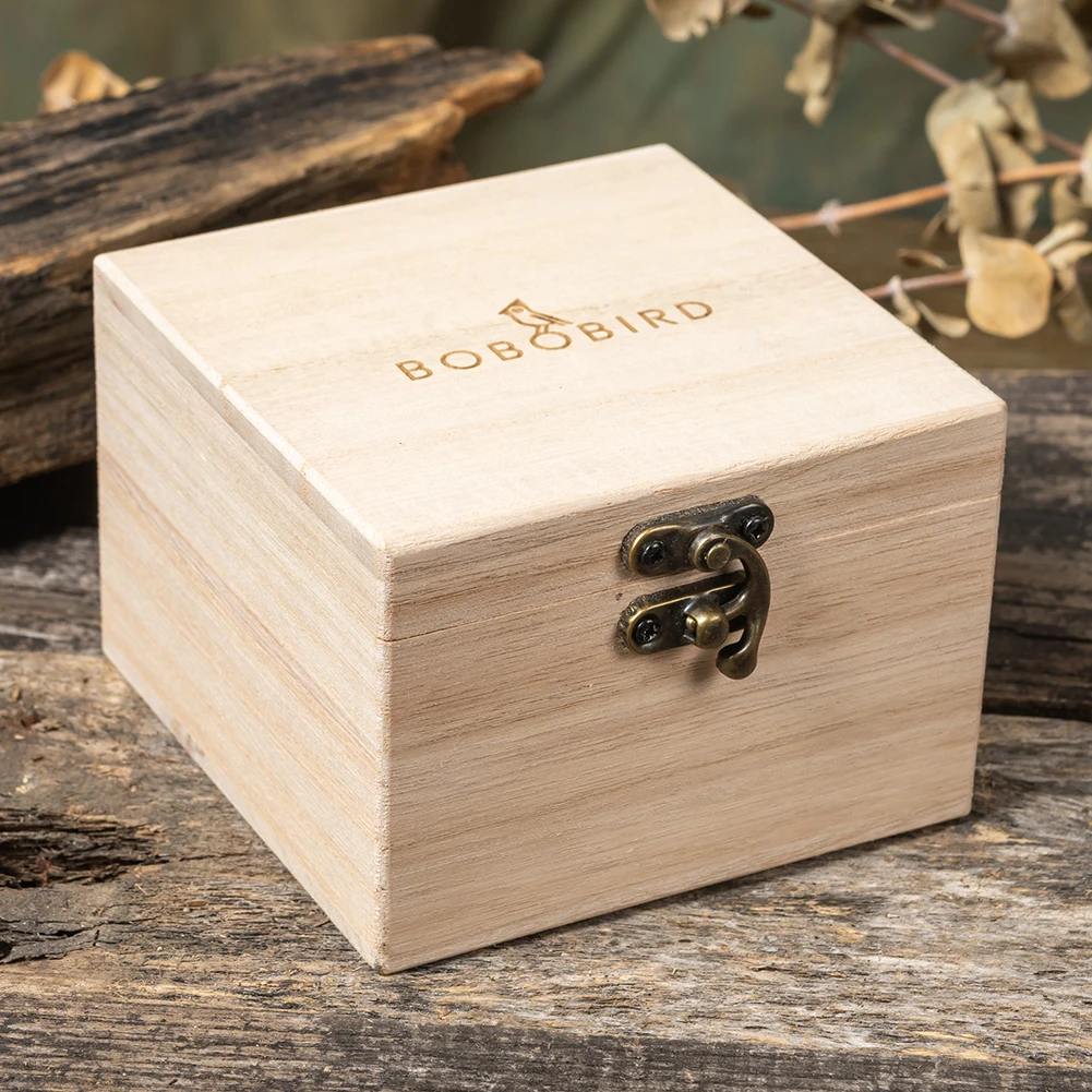 BOBO BIRD Wood Watch Men Business Japanese Quartz Movement Watches Engraved Chronograph Wristwatch with Date Display Custom Gift - Image 10