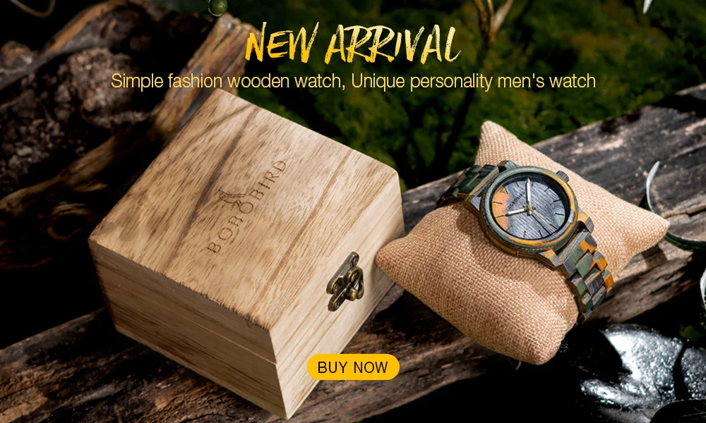 BOBO BIRD Wood Watch Men Business Japanese Quartz Movement Watches Engraved Chronograph Wristwatch with Date Display Custom Gift - Image 8