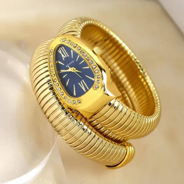 High-quality Luxury Women Quartz Watch Bracelet Stainless Steel Wristwatch Fashion Gold Ladies Watches Clock Relógio Feminino - Image 5