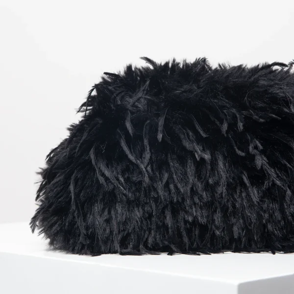 Dopamine-style clip bag, Y2K plush clutch bag, candy-colored women's purse, dinner dress clutch - Image 9