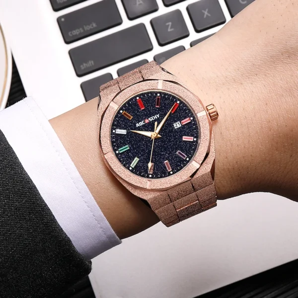 Luxury Business Men Watches Stainless Steel Quartz Wristwatches Auto Date Male Clock with Luminous Hands Relogio Masculino - Image 6